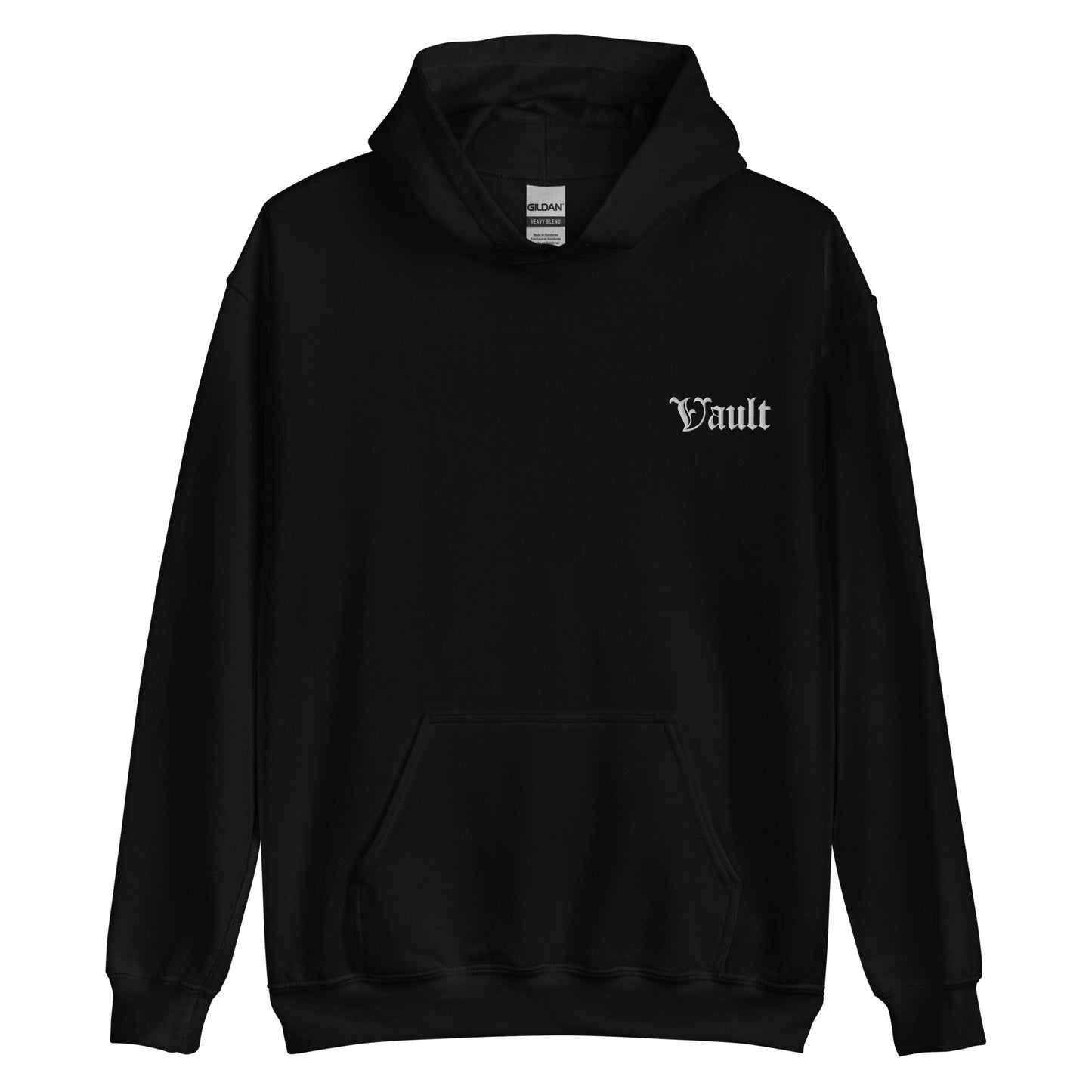 Vault Old - E Embroidered Logo Hoodie - Multiple Colors - Vault Board Shop Vault