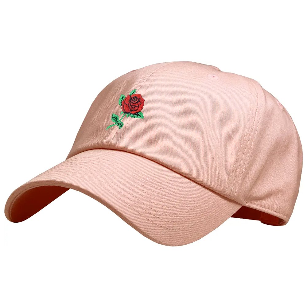 Vault Rose Embroidered Hat - Various Colors - Vault Board Shop Vault