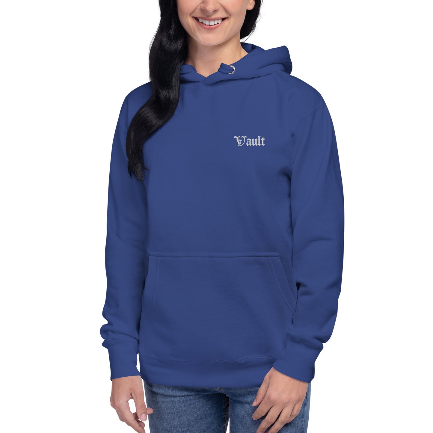 Vault Women's Old E Embroidered Hoodie - Multiple Colors - Vault Board Shop Vault Board Shop