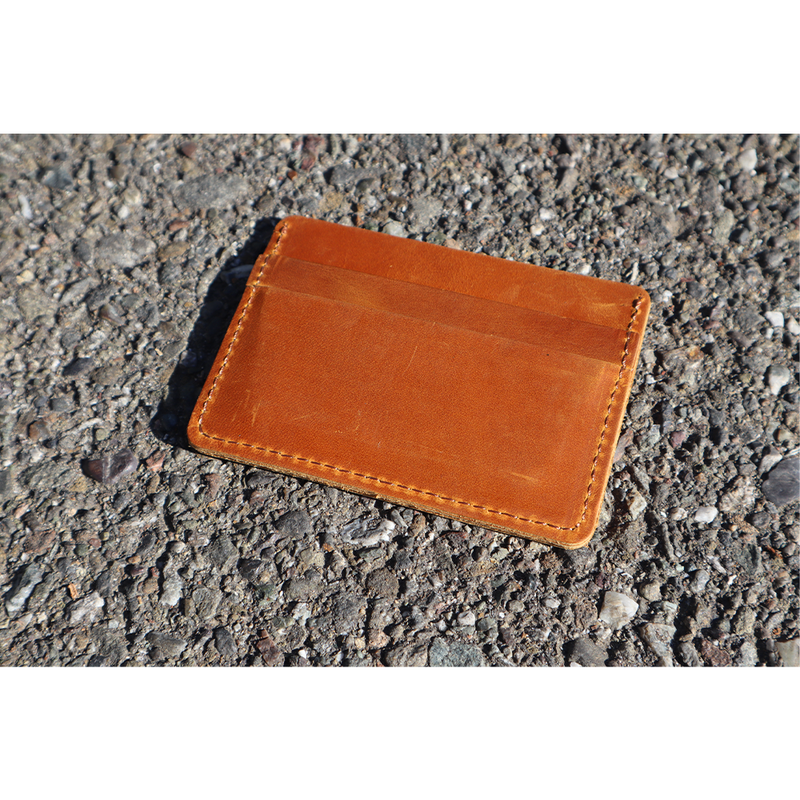 Vault OG Handmade Leather Card Wallet - Multiple Colors