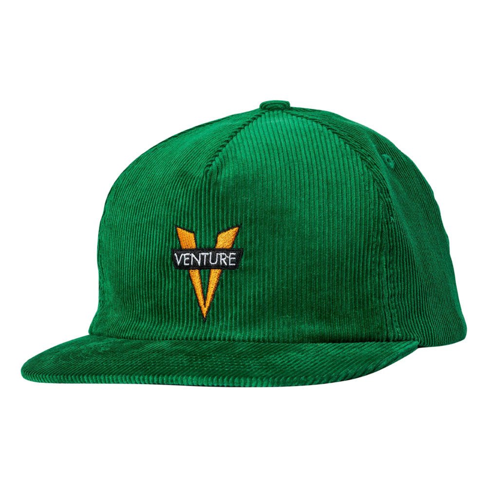 Venture Heritage Snapback - Dark Green/ Orange - Vault Board Shop Venture