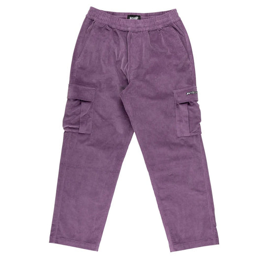 Welcome Chamber Corduroy Cargo Pant - Berry - Vault Board Shop Welcome