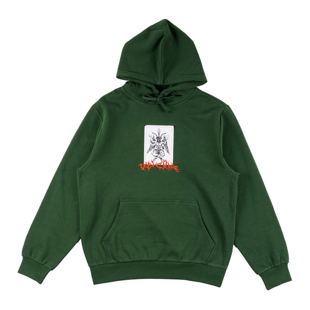 Welcome Coagula Hoodie - Dark Green - Vault Board Shop Welcome