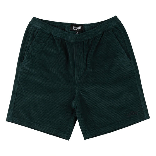 Welcome Hydra Corduroy Shorts - Spruce - Vault Board Shop Welcome