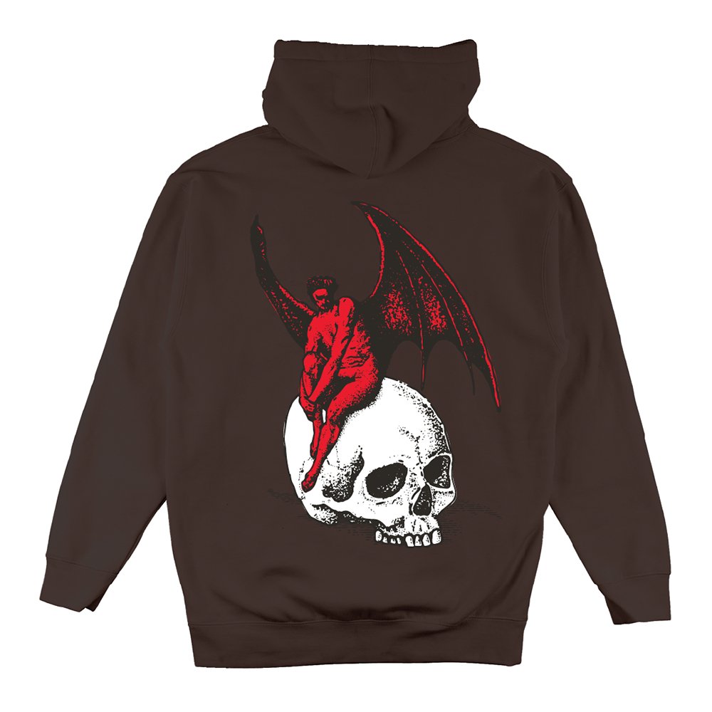 Welcome Nephilim Hoodie - Brown - Vault Board Shop Welcome