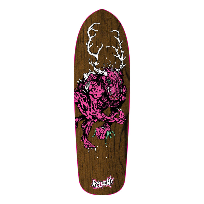 Welcome Wendigo on Magic Bullet 2.0 Brown Stain Deck - 10.5"