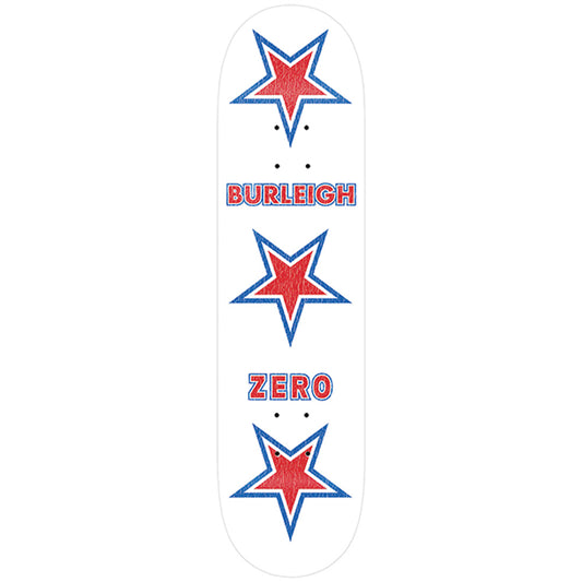 Zero Burleigh American Zero Deck White - 8.25"