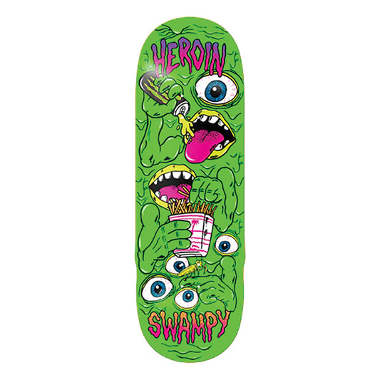 Heroin Swampy Mutate or Die Deck Green Dip - 10.2"