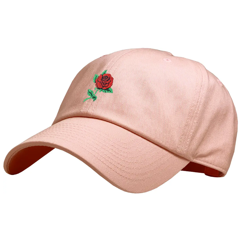 Vault Rose Embroidered Hat - Various Colors