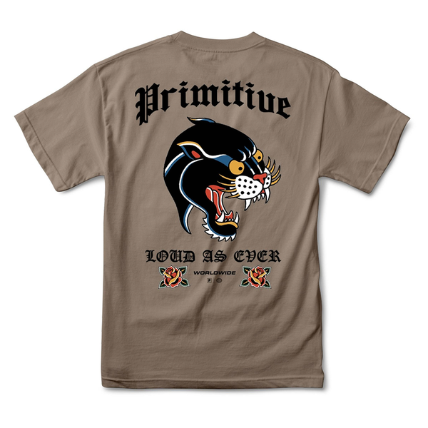 Primitive Streets Tee - Safari Green