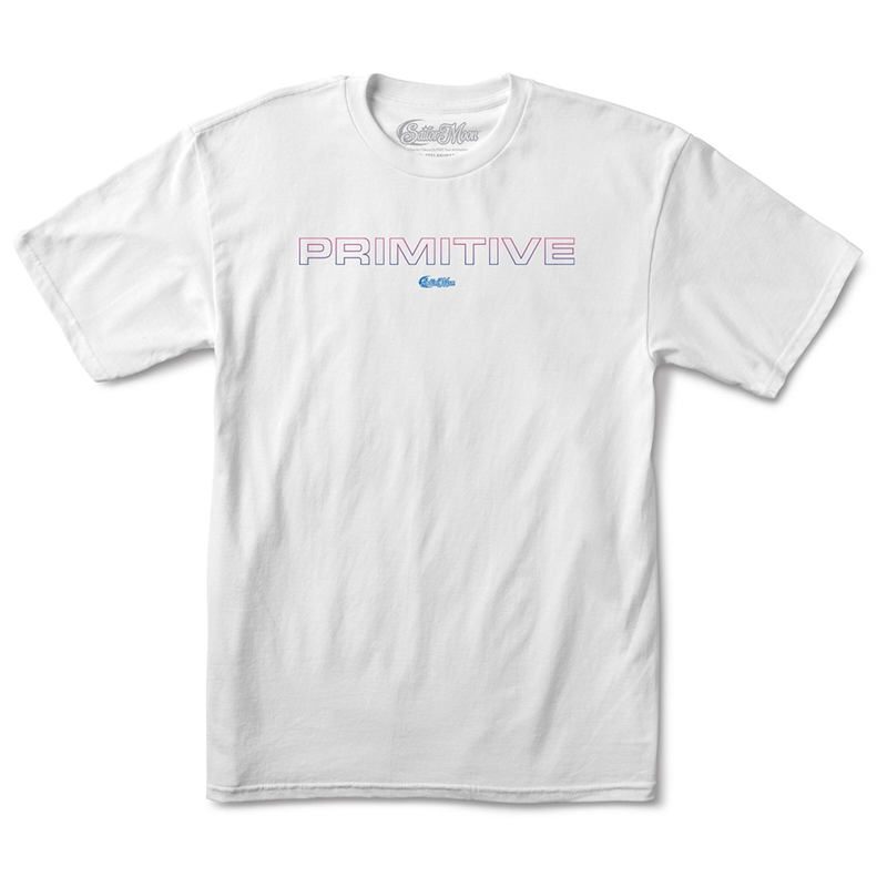 Primitive Sailor Moon Tee - White