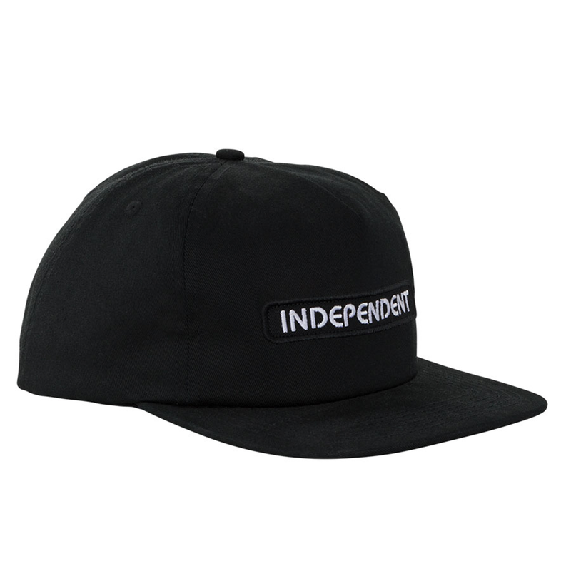 Independent B/C Groundwork Snapback Hat - Black