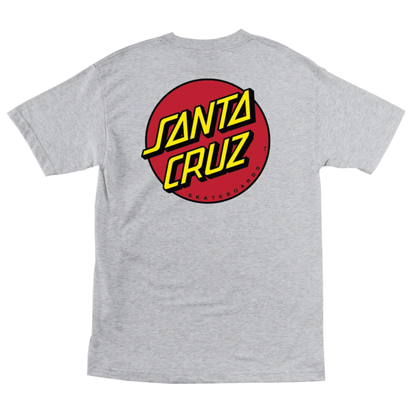Santa Cruz Classic Dot T-Shirt - Athletic Heather