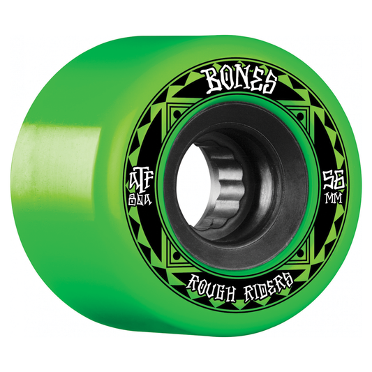 Bones Rough Rider Runners Green - 59mm