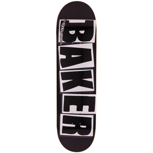 Baker Brand Logo Deck Black/White - 8.0"