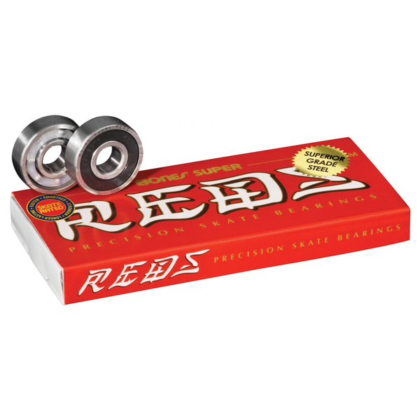 Bones Super Reds Bearings - Pack of 8