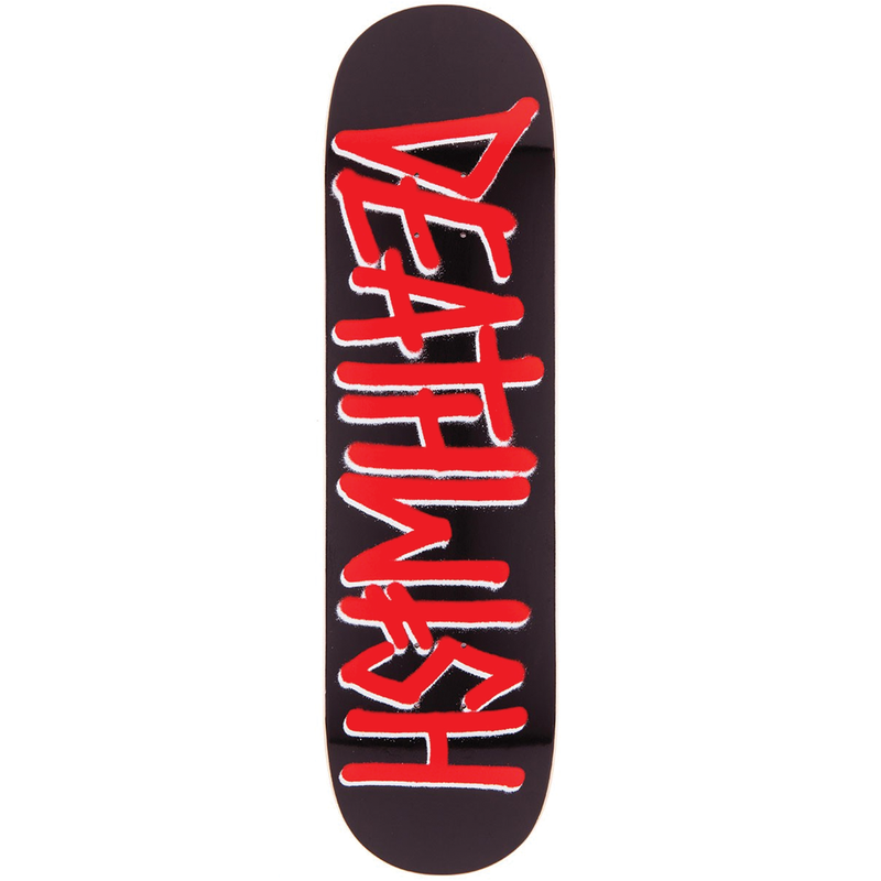 Deathwish Deathspray Deck Red/Black - 8.25"