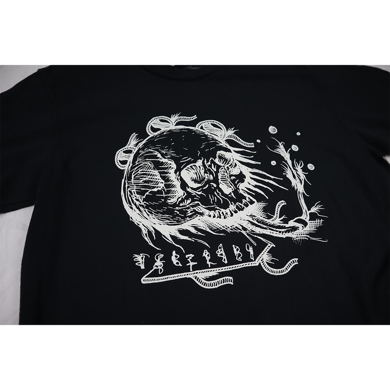 Destroyers Customs Relentless Skull Tee - Black
