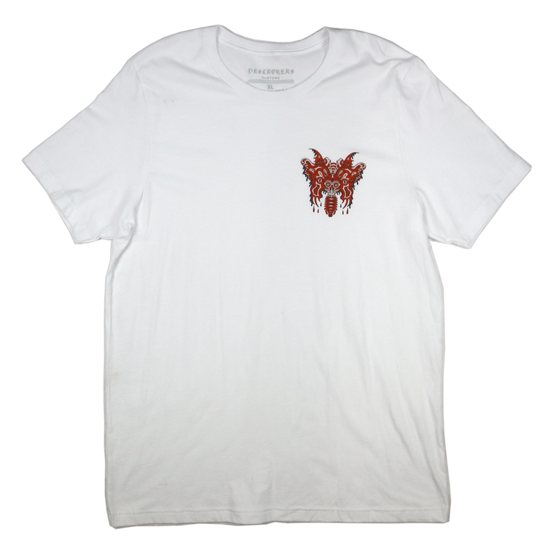 Destroyers Customs Butterfly Tee - White