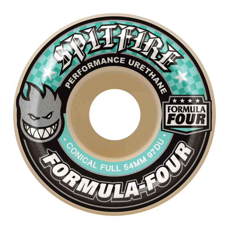 Spitfire Formula 4 Conical Full Natural Wheels 97d - 56mm
