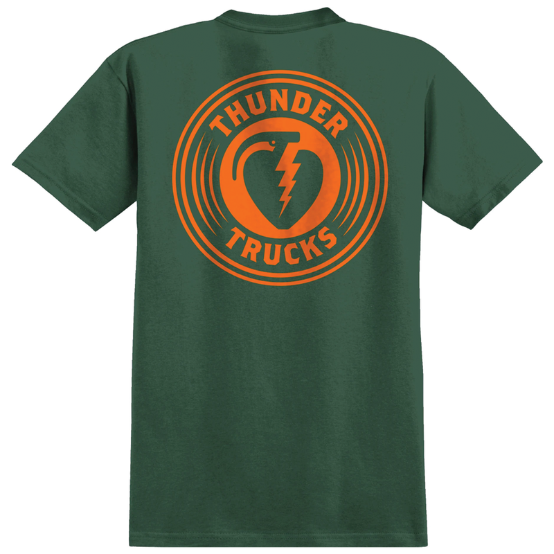 Thunder Charged Grenade Tee - Forest Green