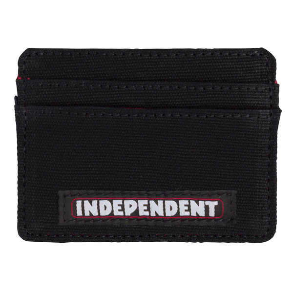 Independent Bar Logo Card Holder - Black