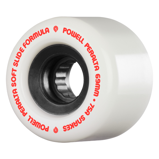 Powell Peralta Snakes Downhill Wheel White - 69mm