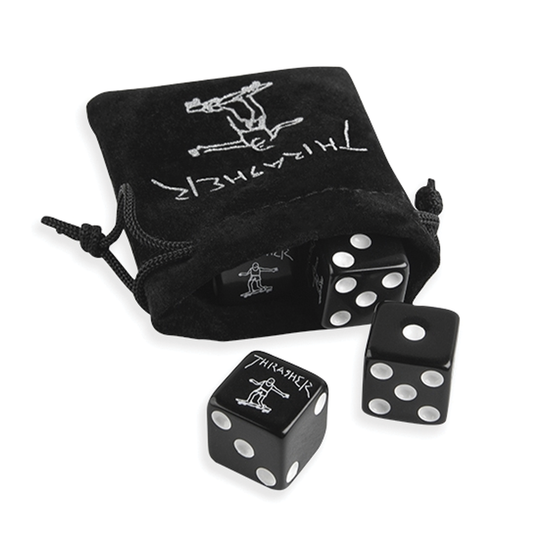 Thrasher Gonz Dice Set - Black