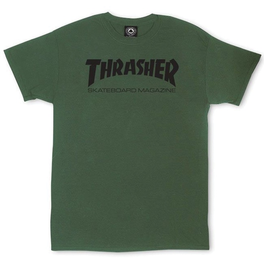 Thrasher Mag Logo Tee - Army