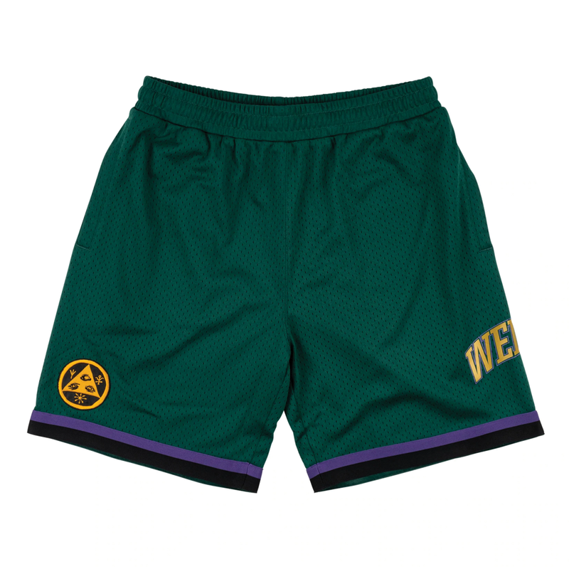 Welcome League Mesh Basketball Shorts - Forest