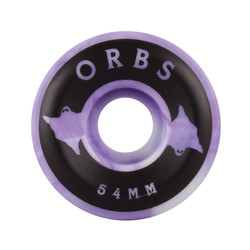 Welcome Orbs Specters Wheels Purple/White Swirl - 54mm