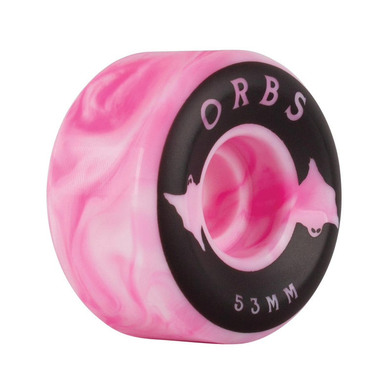 Welcome Orbs Specters Wheels Pink/White Swirl - 53mm