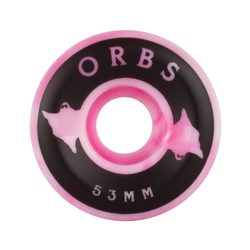 Welcome Orbs Specters Wheels Pink/White Swirl - 53mm